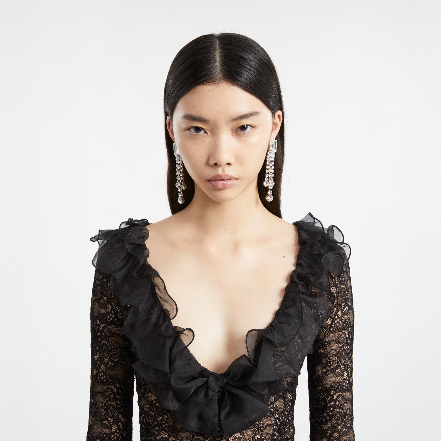 EARRINGS WITH FRINGES