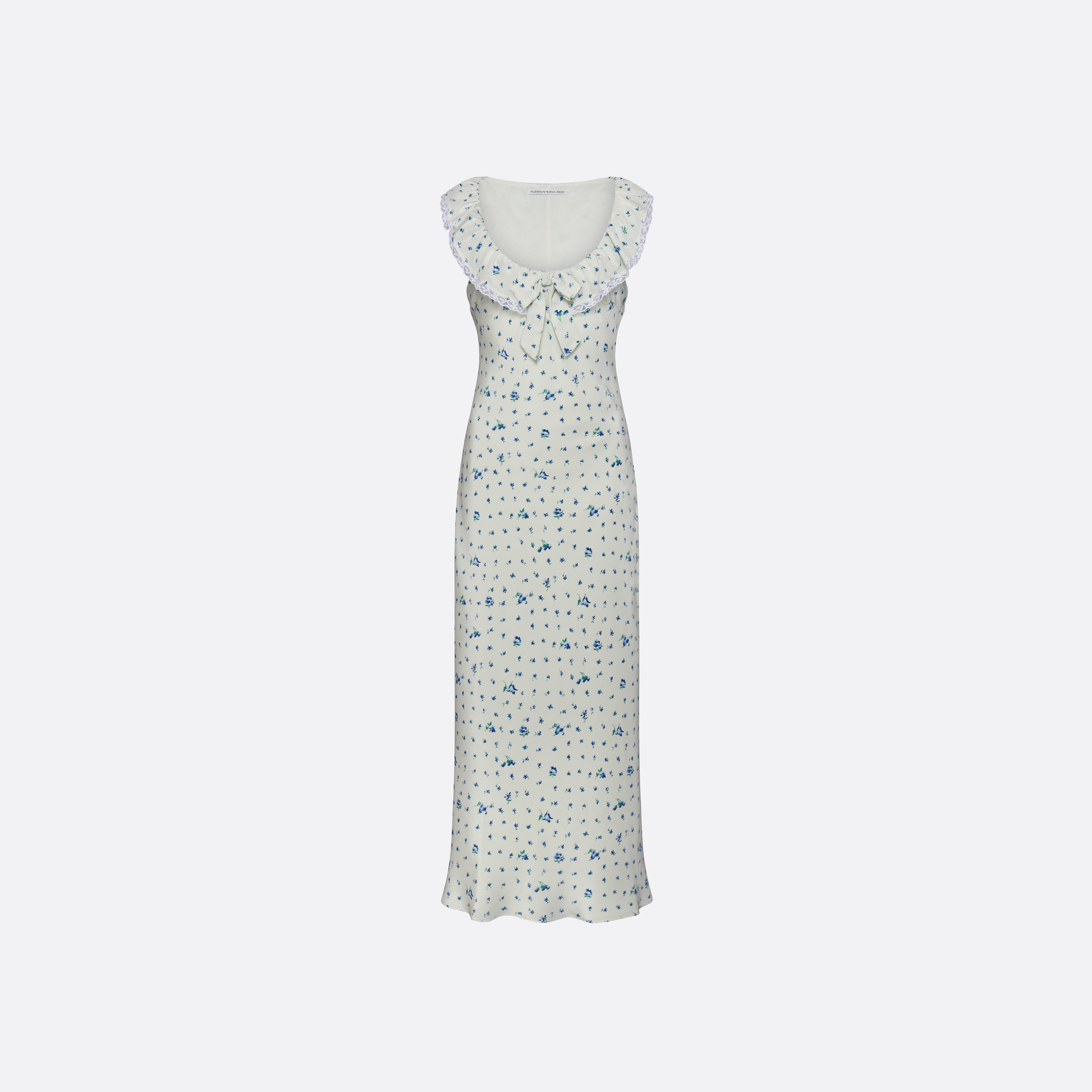 Alessandra Rich - Silk Slip Midi Dress - 40