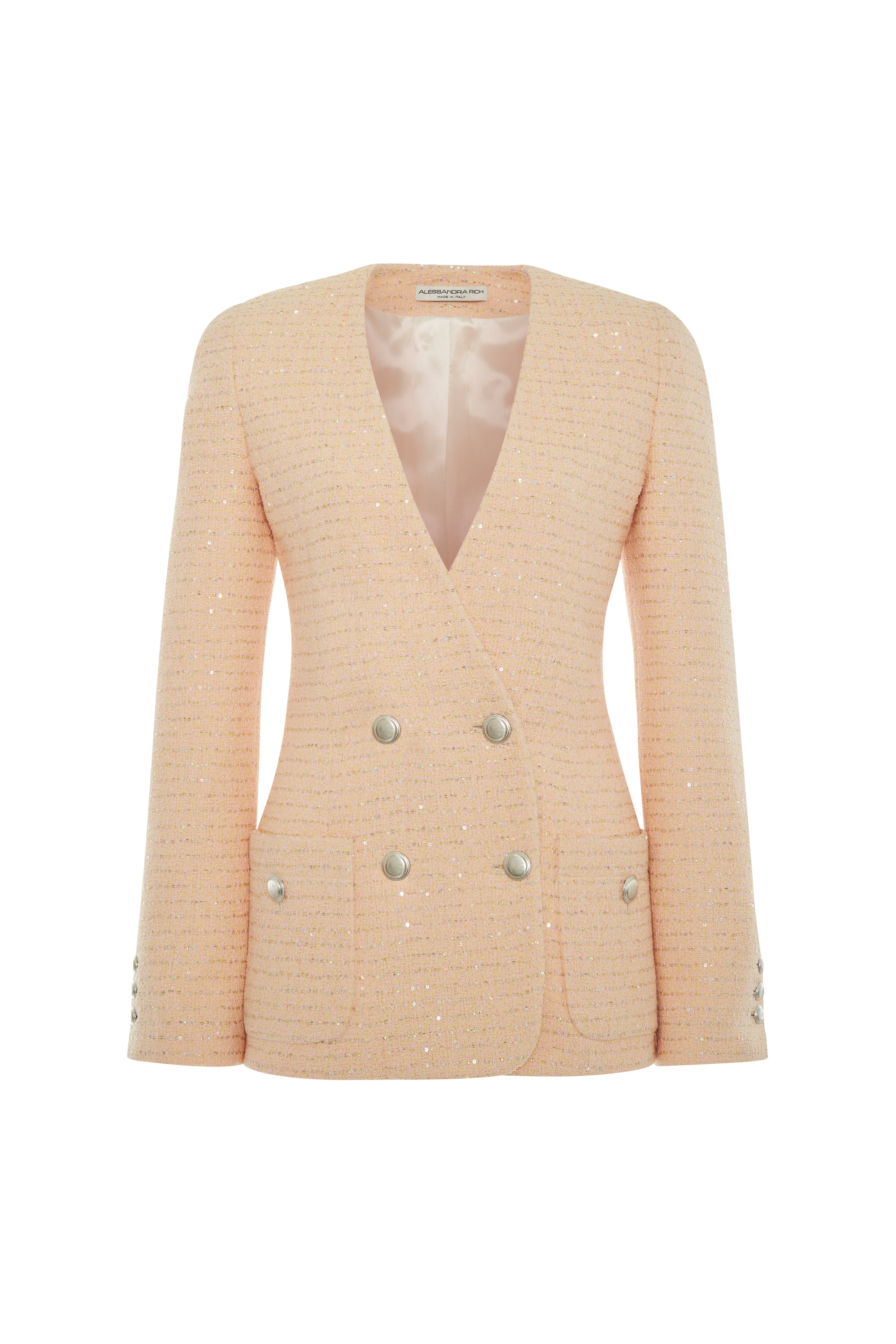 Alessandra rich hot sale tweed jacket