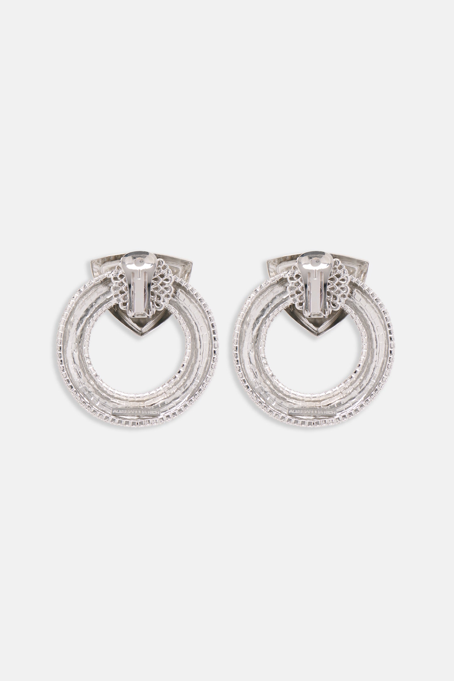 CRYSTAL HOOP EARRINGS