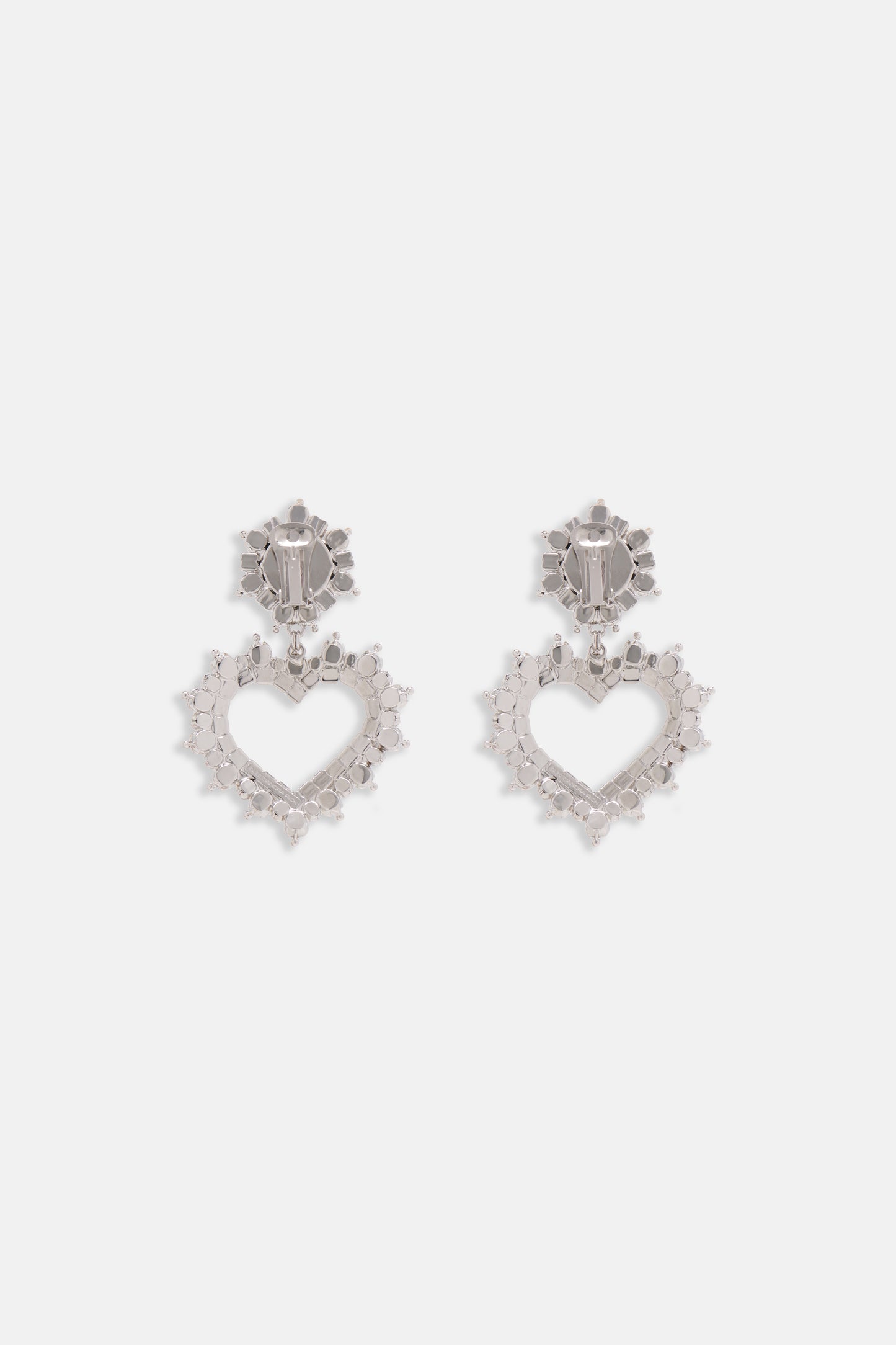 CRYSTAL HEART EARRINGS