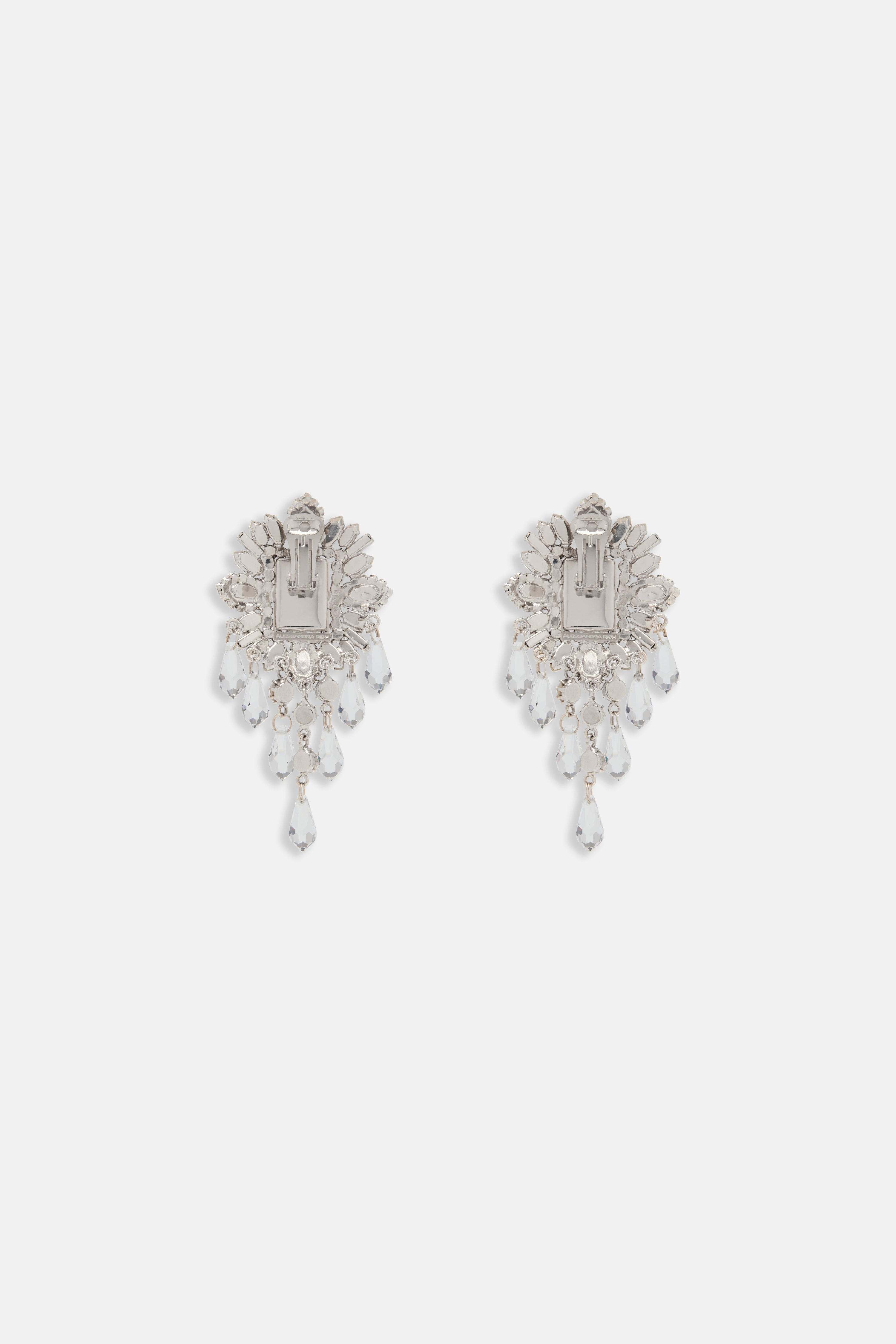 CRYSTAL EARRINGS WITH DROPS