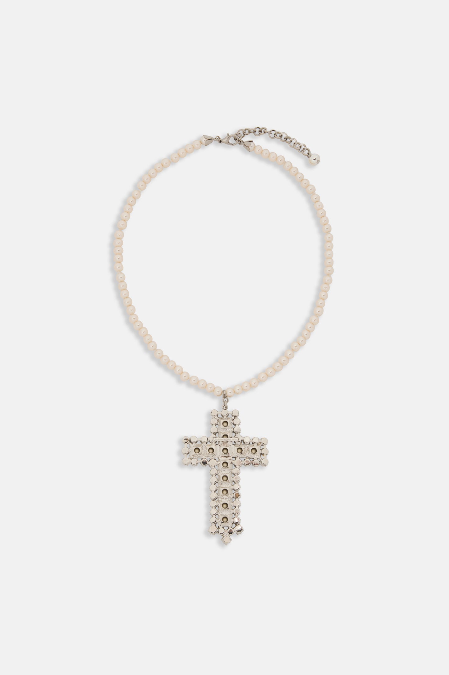 CRYSTAL CROSS NECKLACE