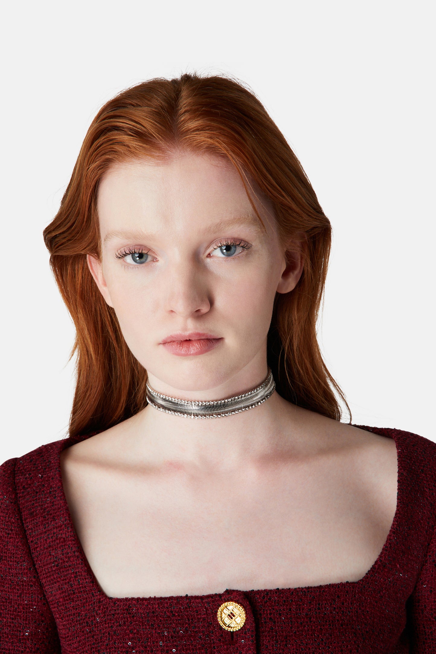 CHOKER WITH CRYSTALS