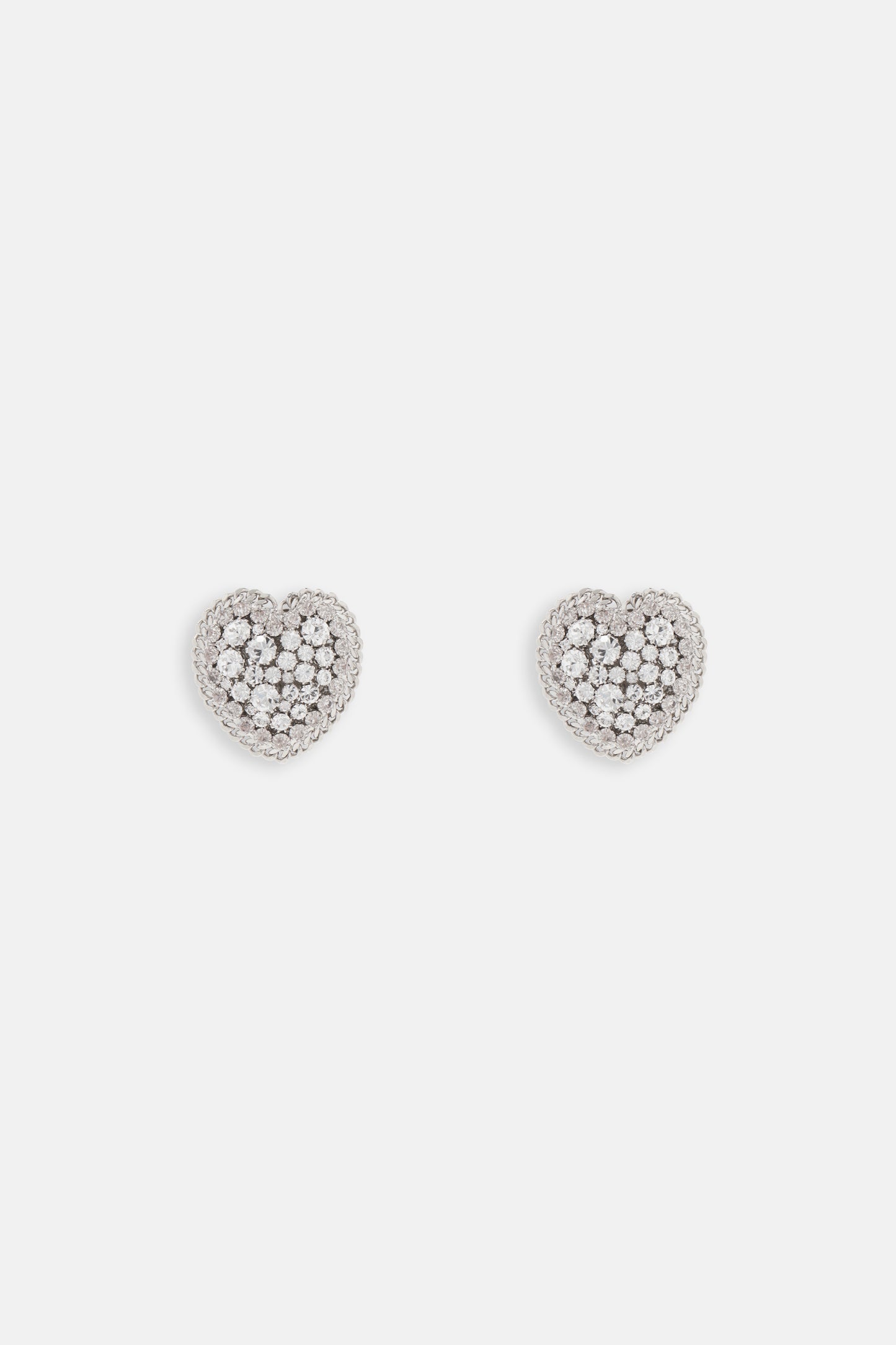 CRYSTAL HEART EARRINGS