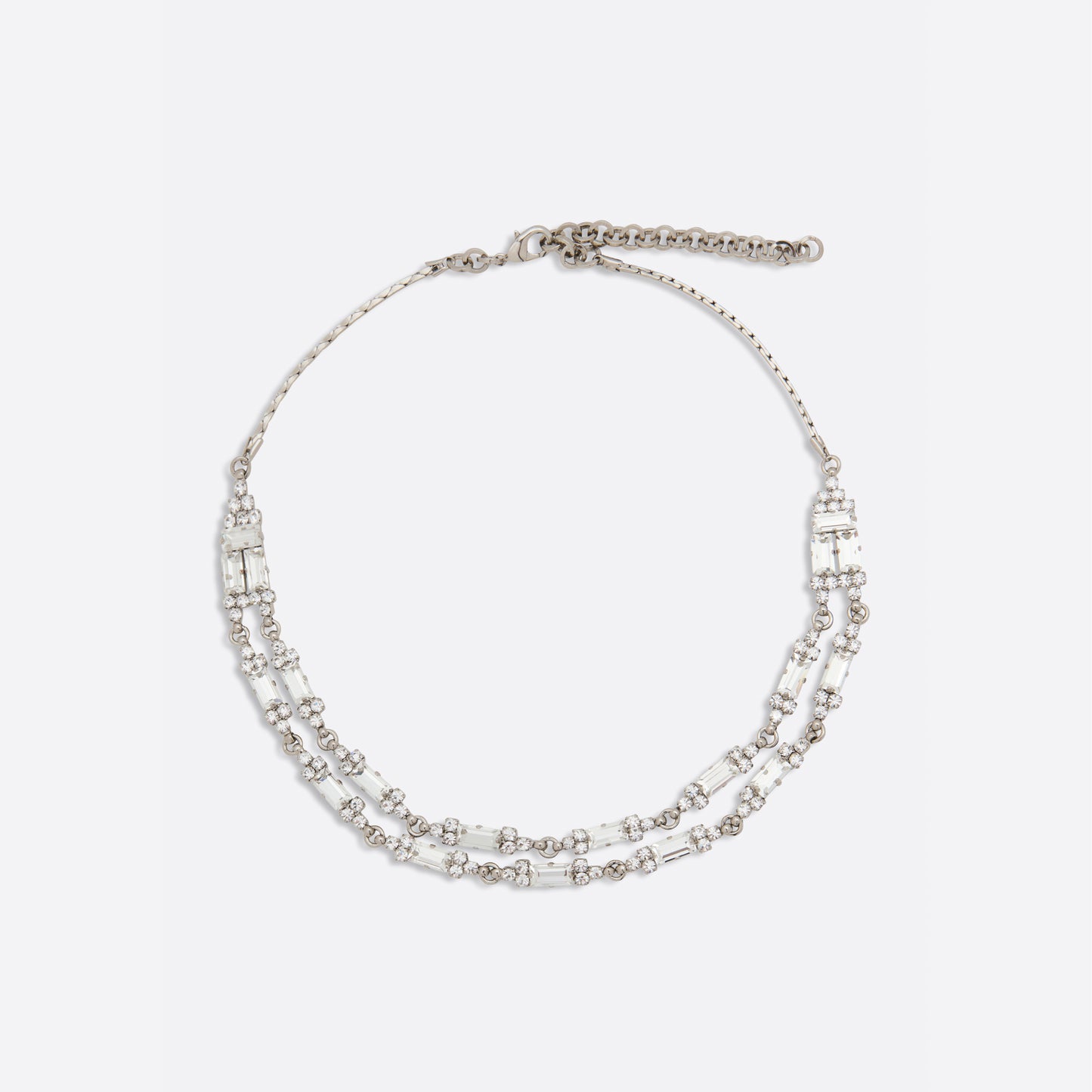 DOUBLE CRYSTAL NECKLACE