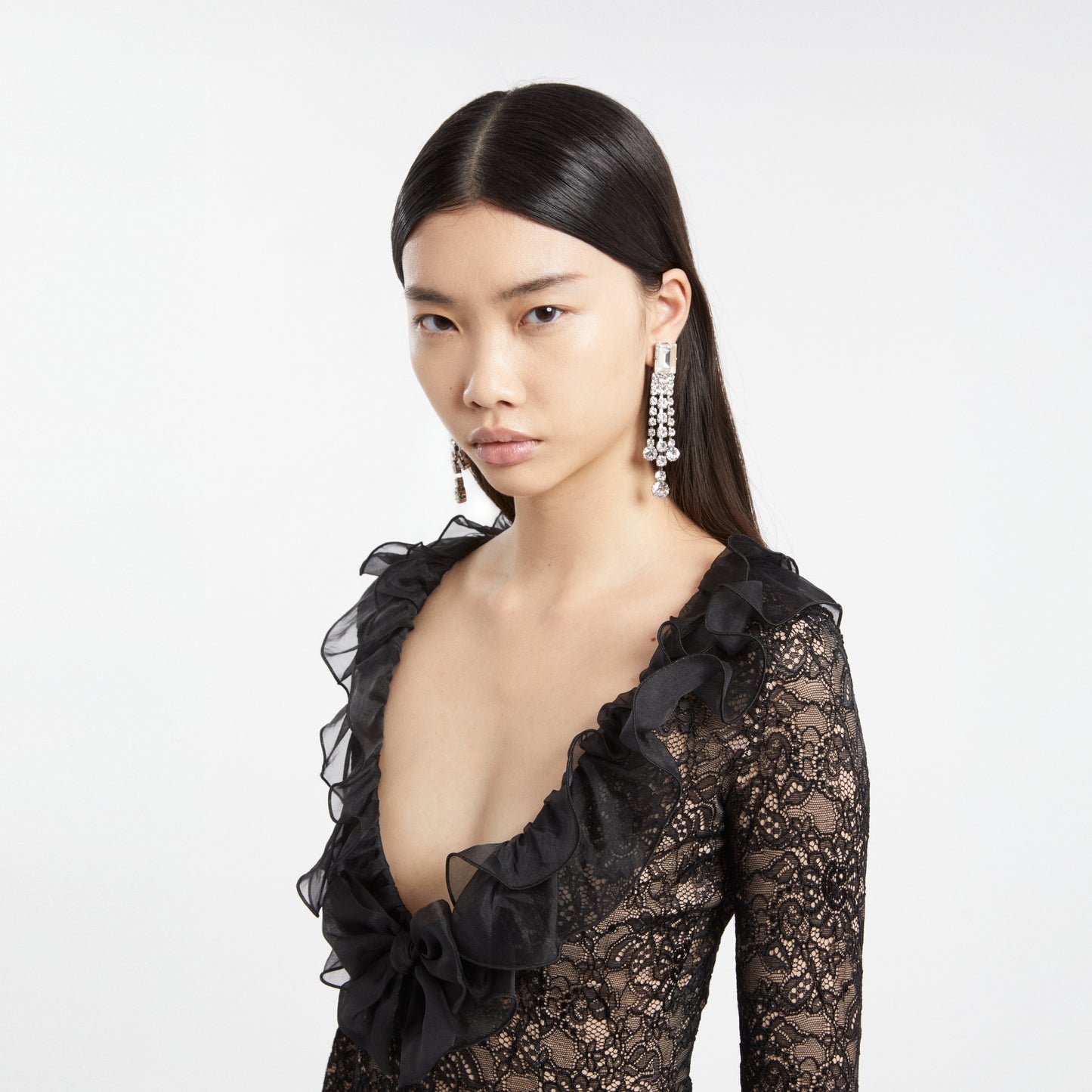 EARRINGS WITH FRINGES