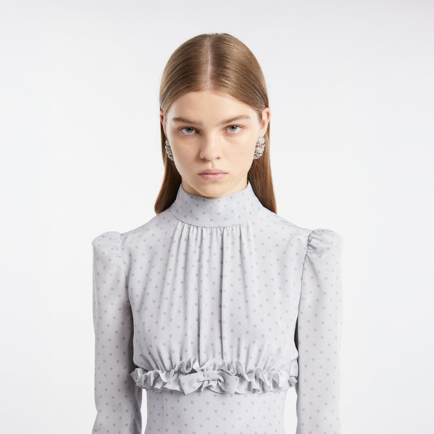 EARRINGS WITH EMBELLISHMENTS