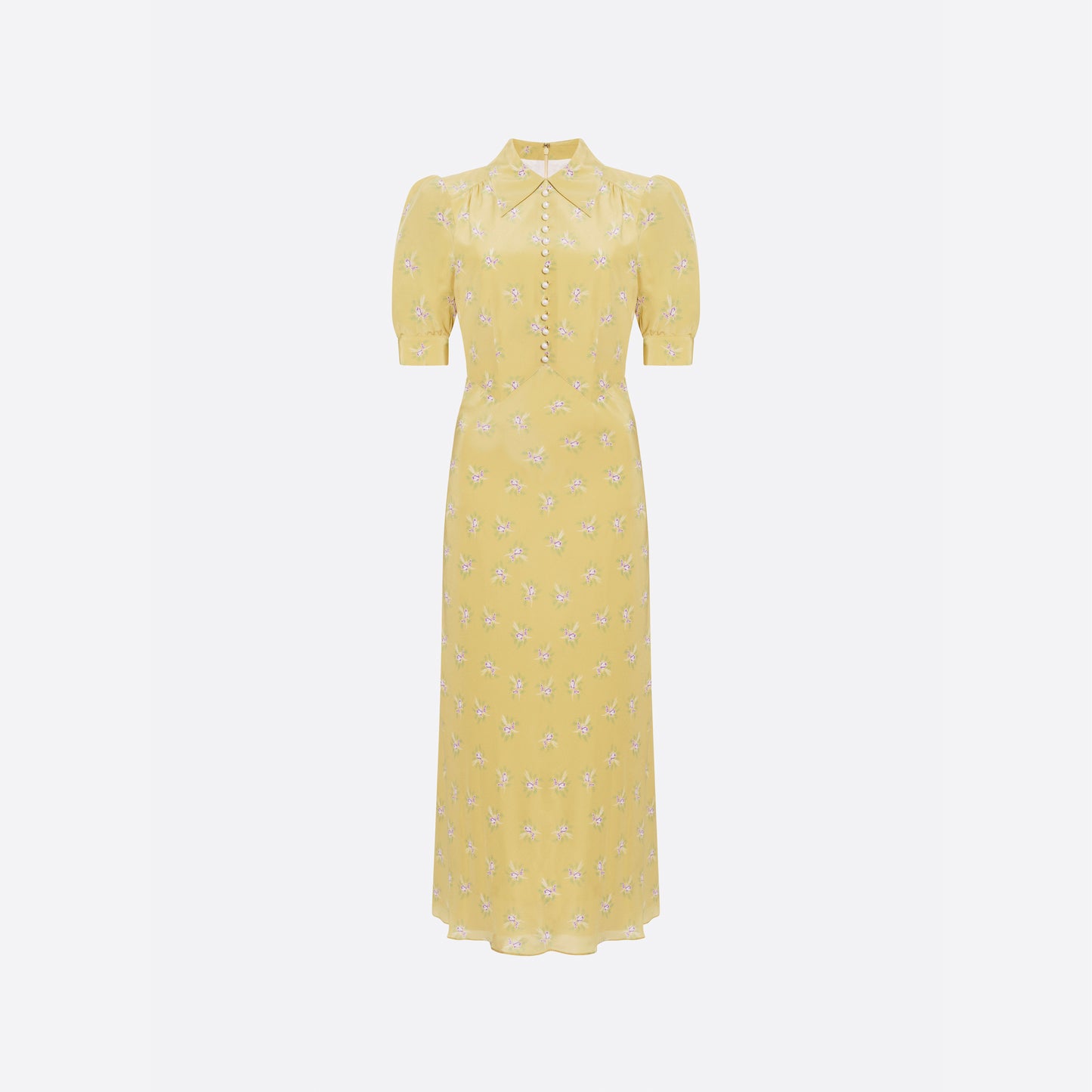 silk mustard dress Fitted Satin Long Sleeves Open Back Mustard Evening Gown AC381 16 / Mustard (DarkGoldenRod)
