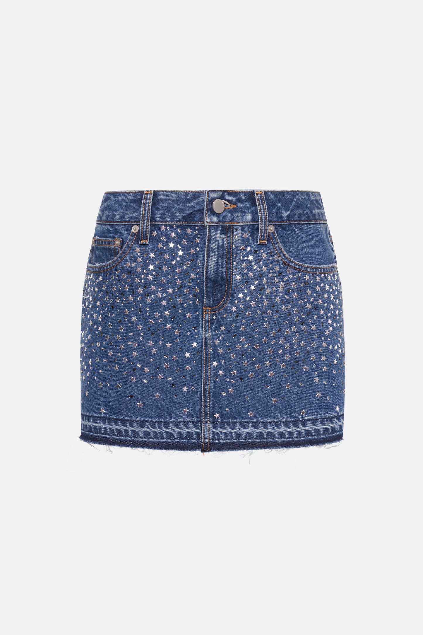 DENIM MINI SKIRT