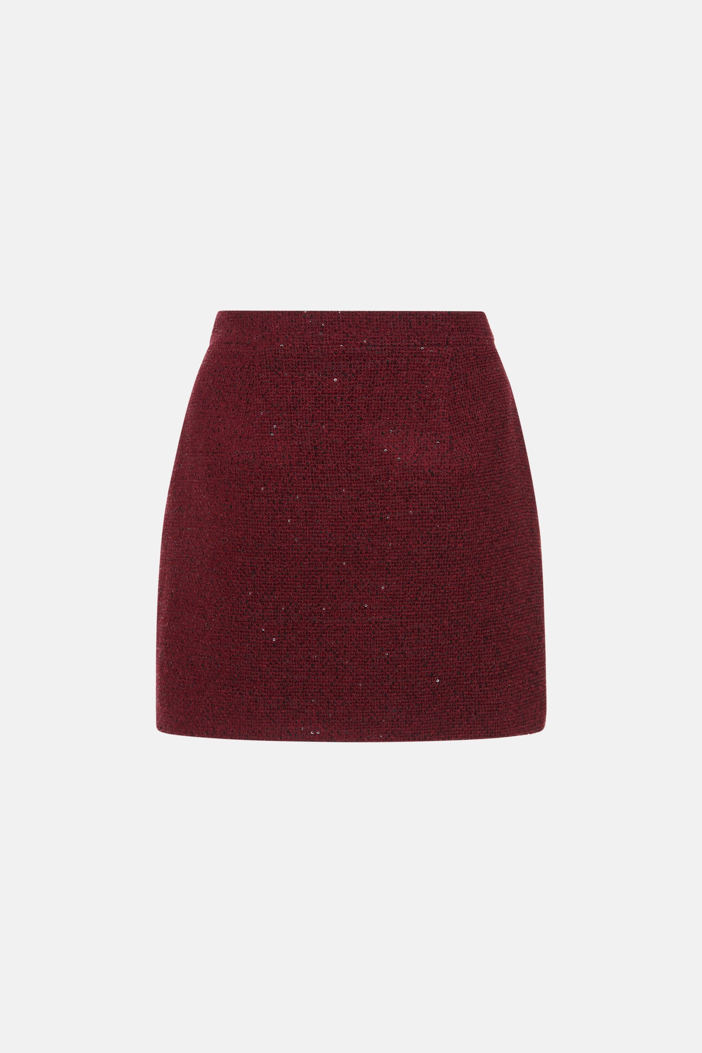 MINI SEQUIN TWEED SKIRT