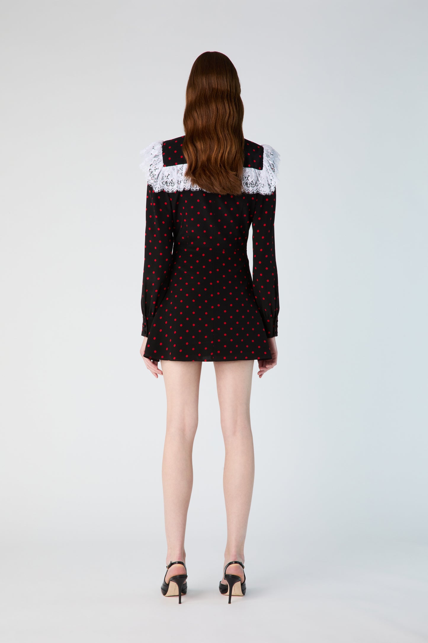 POLKA DOT MINI DRESS