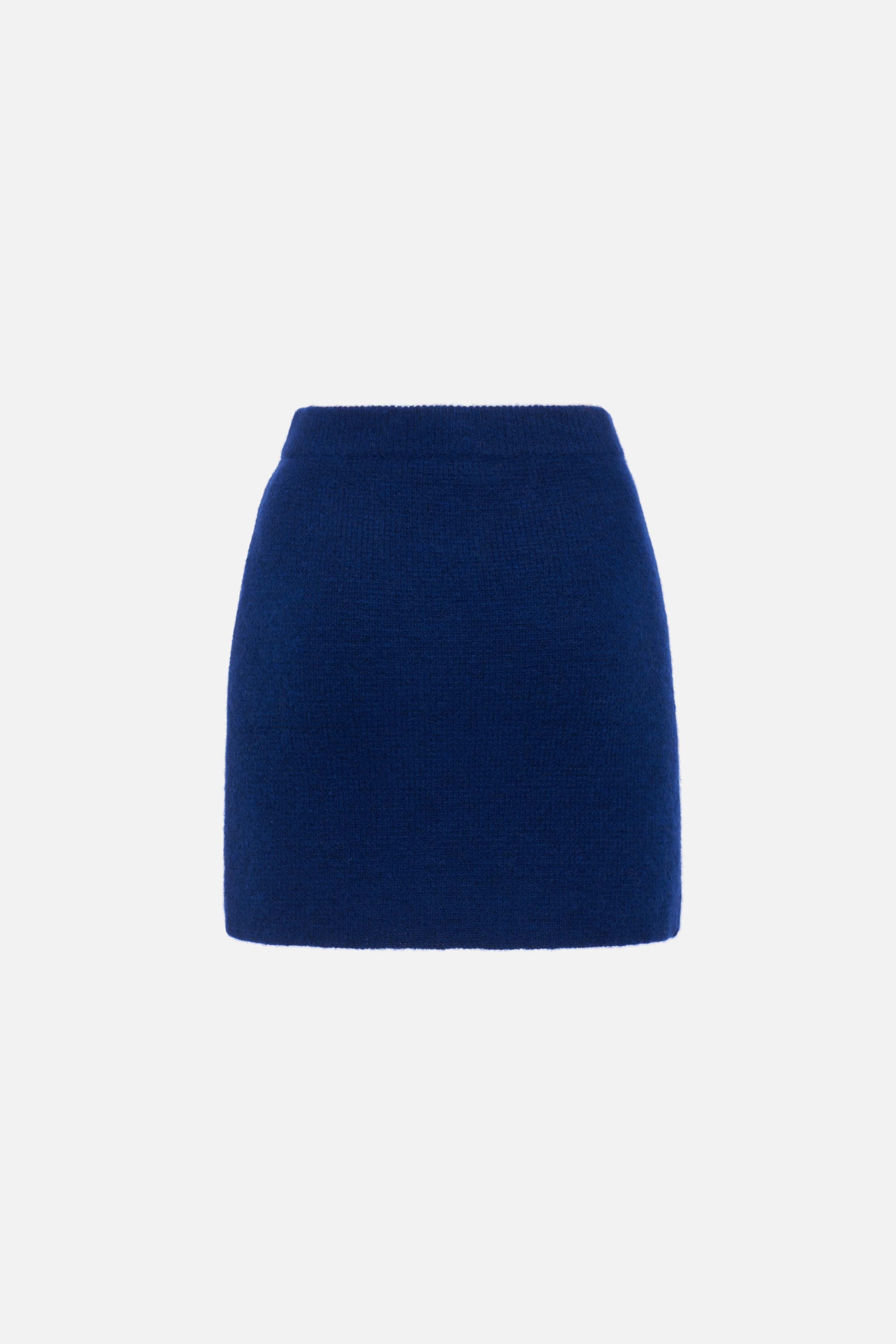 ALPACA KNITTED MINI SKIRT