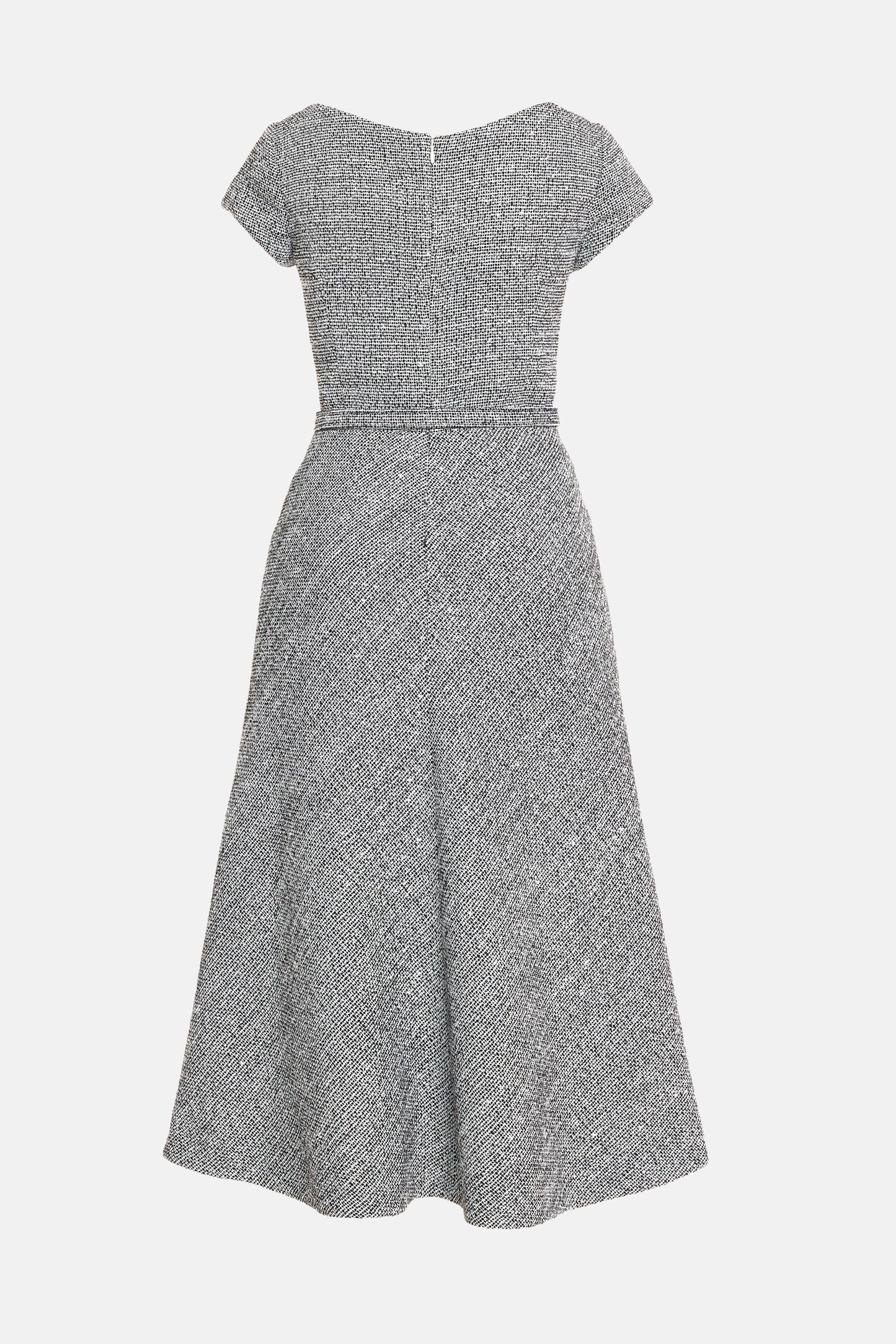 SEQUIN TWEED DRESS