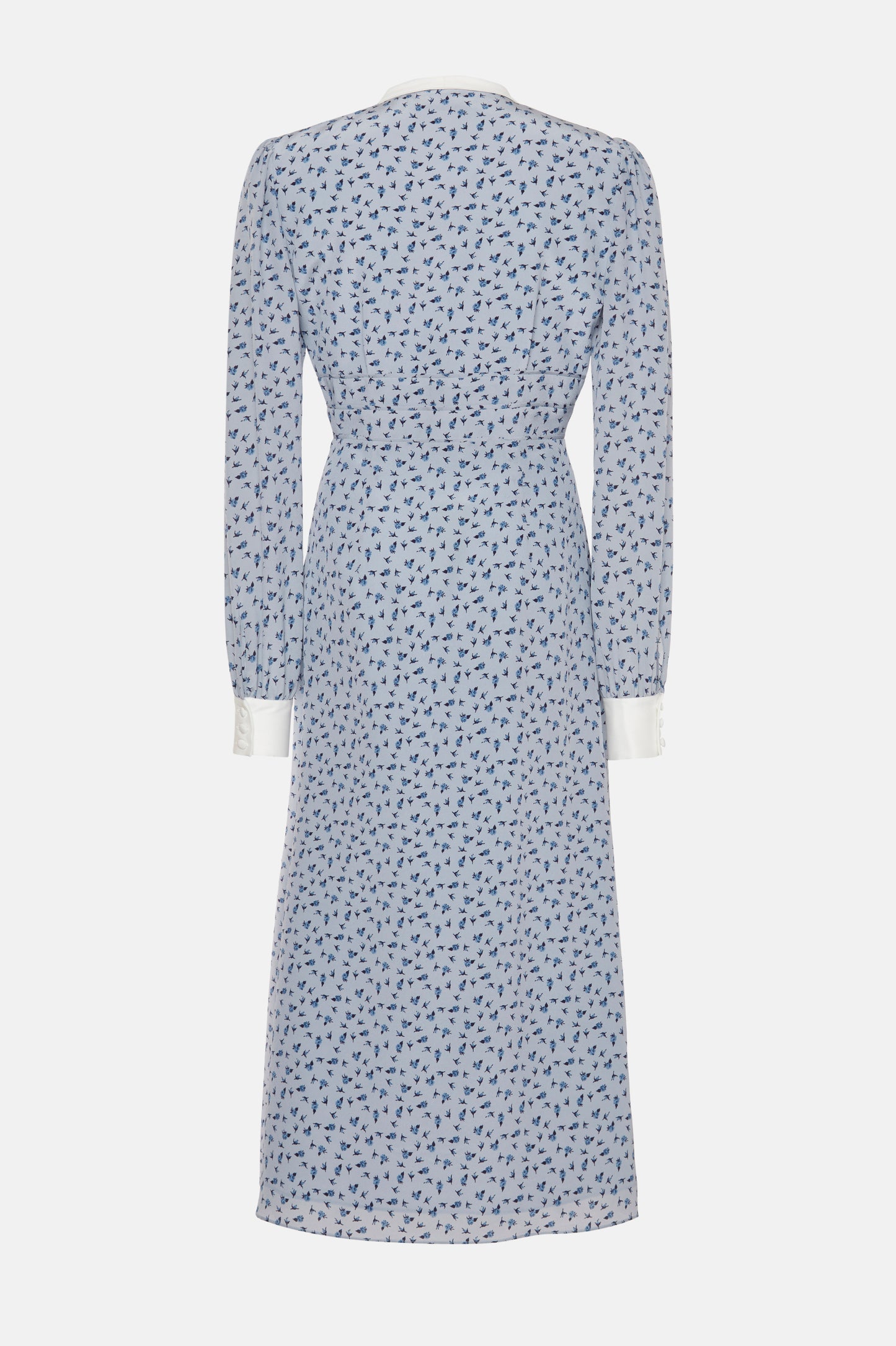 MIKADO COLLAR DRESS