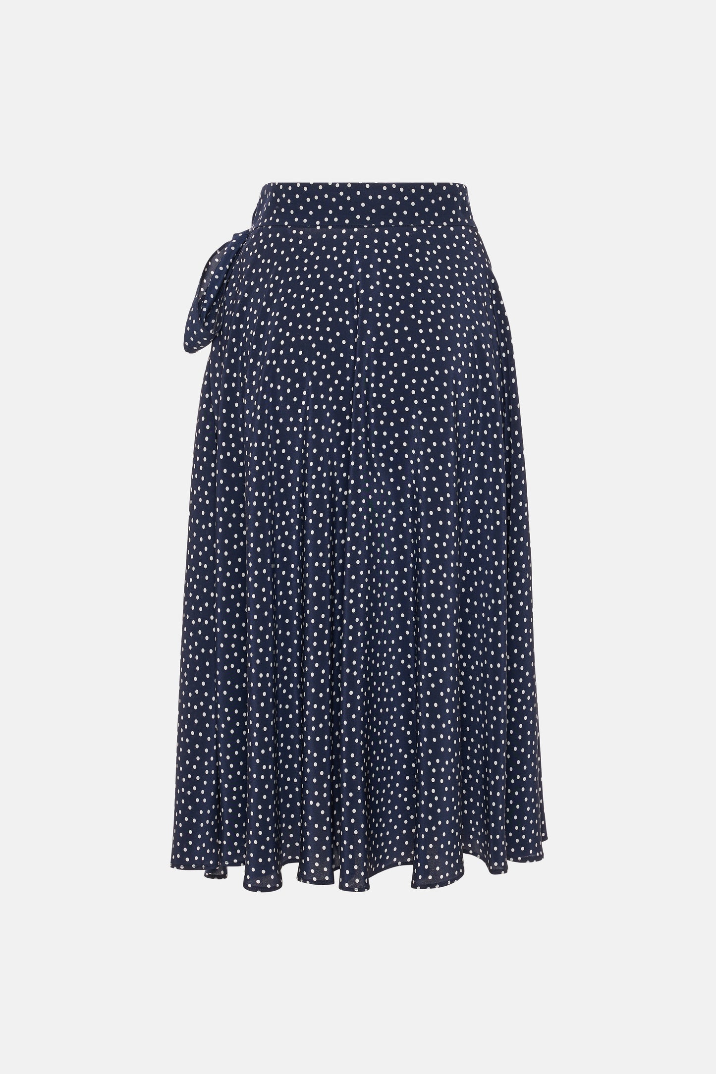 POLKA DOT WRAP SKIRT