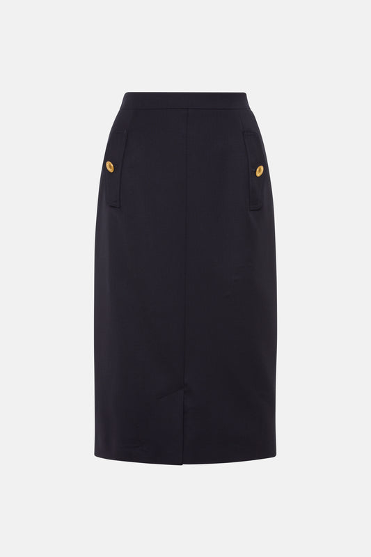 LIGHT WOOL SKIRT