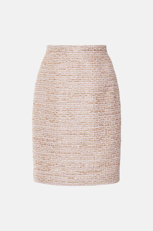 LUREX TWEED SKIRT