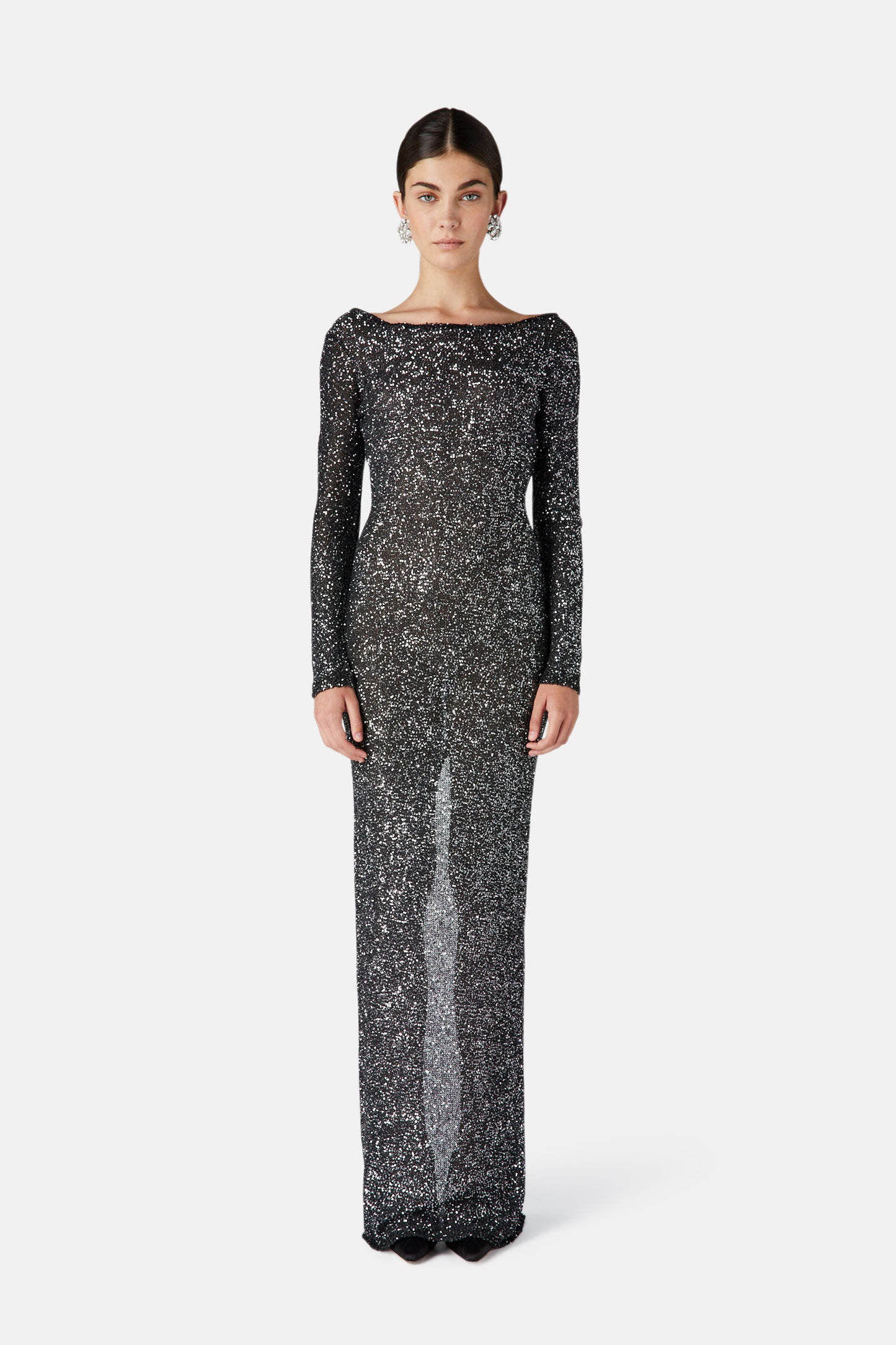 SEQUIN LONG DRESS