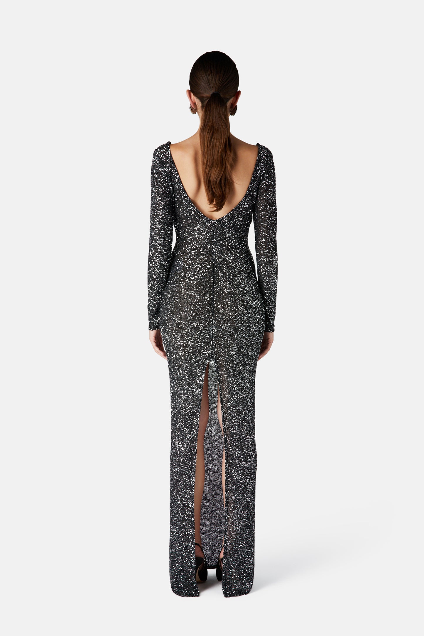 SEQUIN LONG DRESS