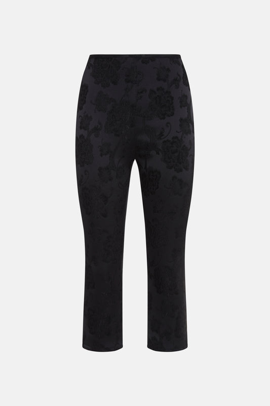 JACQUARD CAPRI PANTS