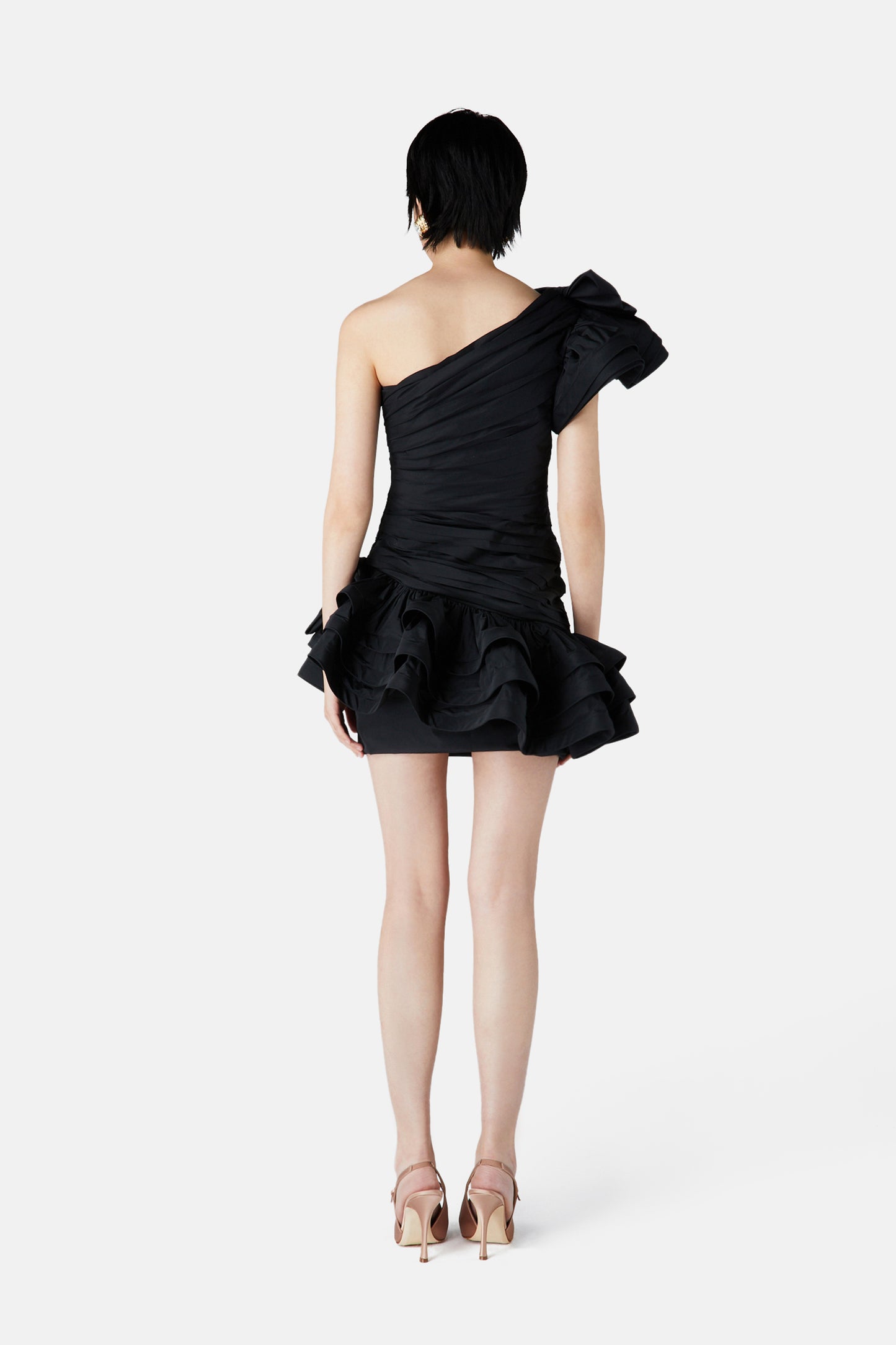 TAFFETA MINI DRESS