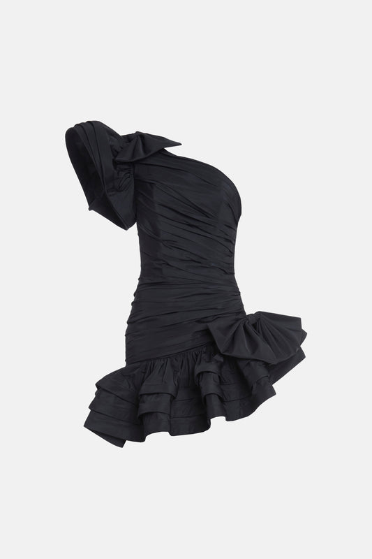 TAFFETA MINI DRESS