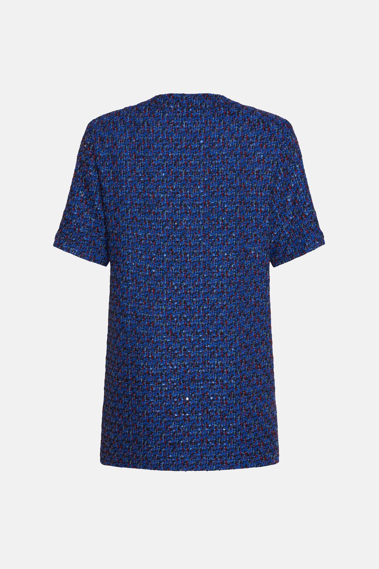 SEQUIN TWEED MINI DRESS