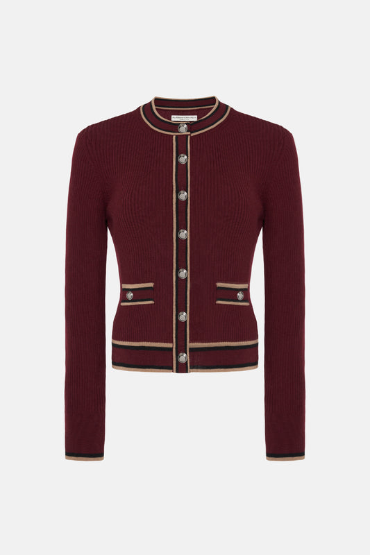 MERINO WOOL CARDIGAN