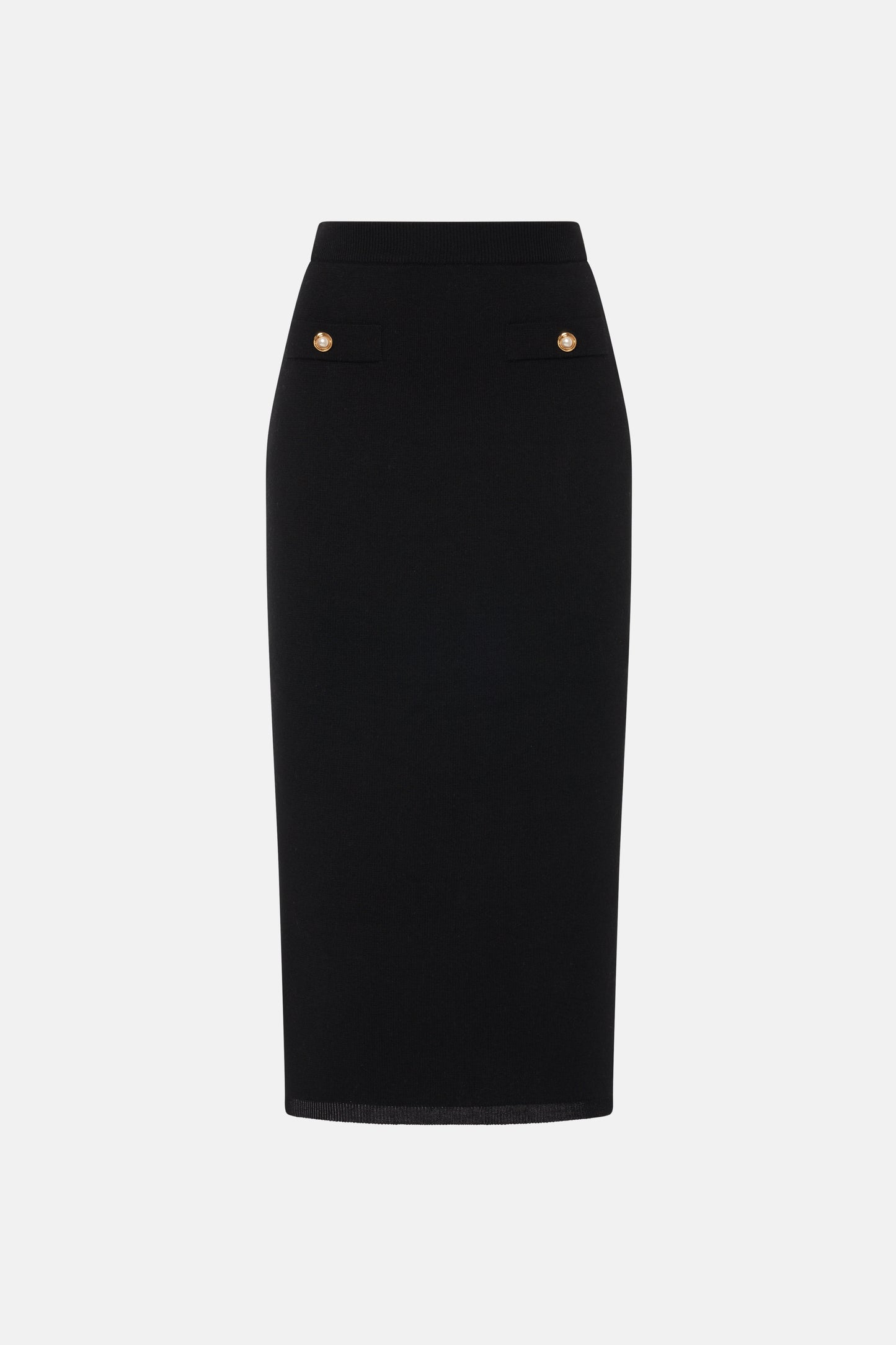CASHMERE MIDI SKIRT