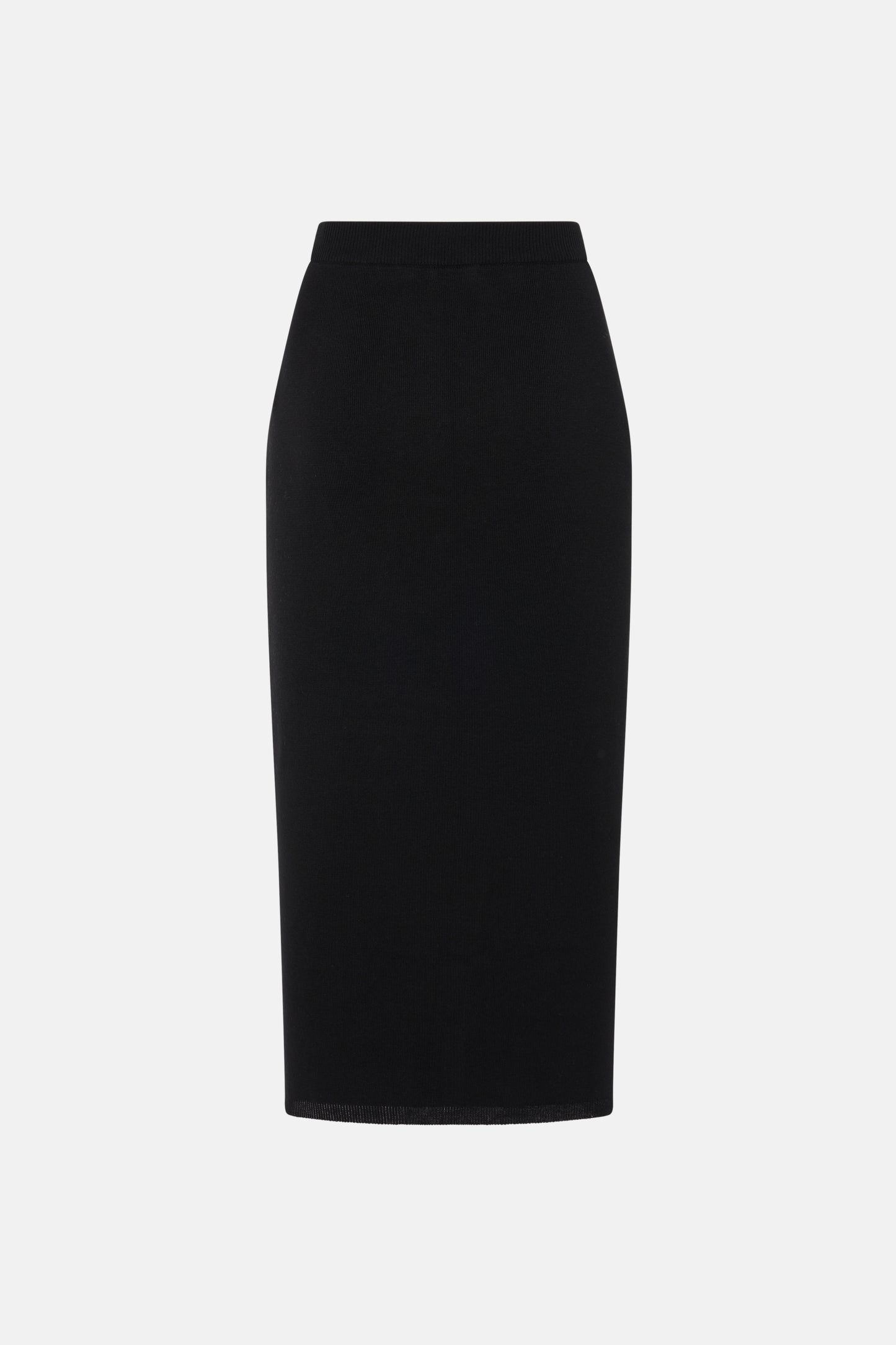 CASHMERE MIDI SKIRT