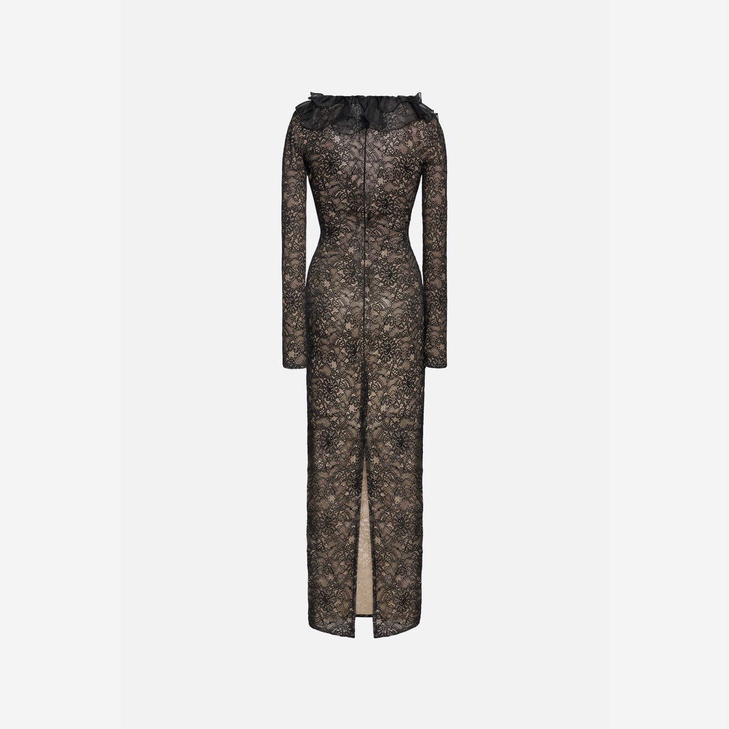 Alessandra Rich Long Sleeve Dress in Black - Size 40 Alessandra Rich Long Sleeve Dress in Black - Size 40