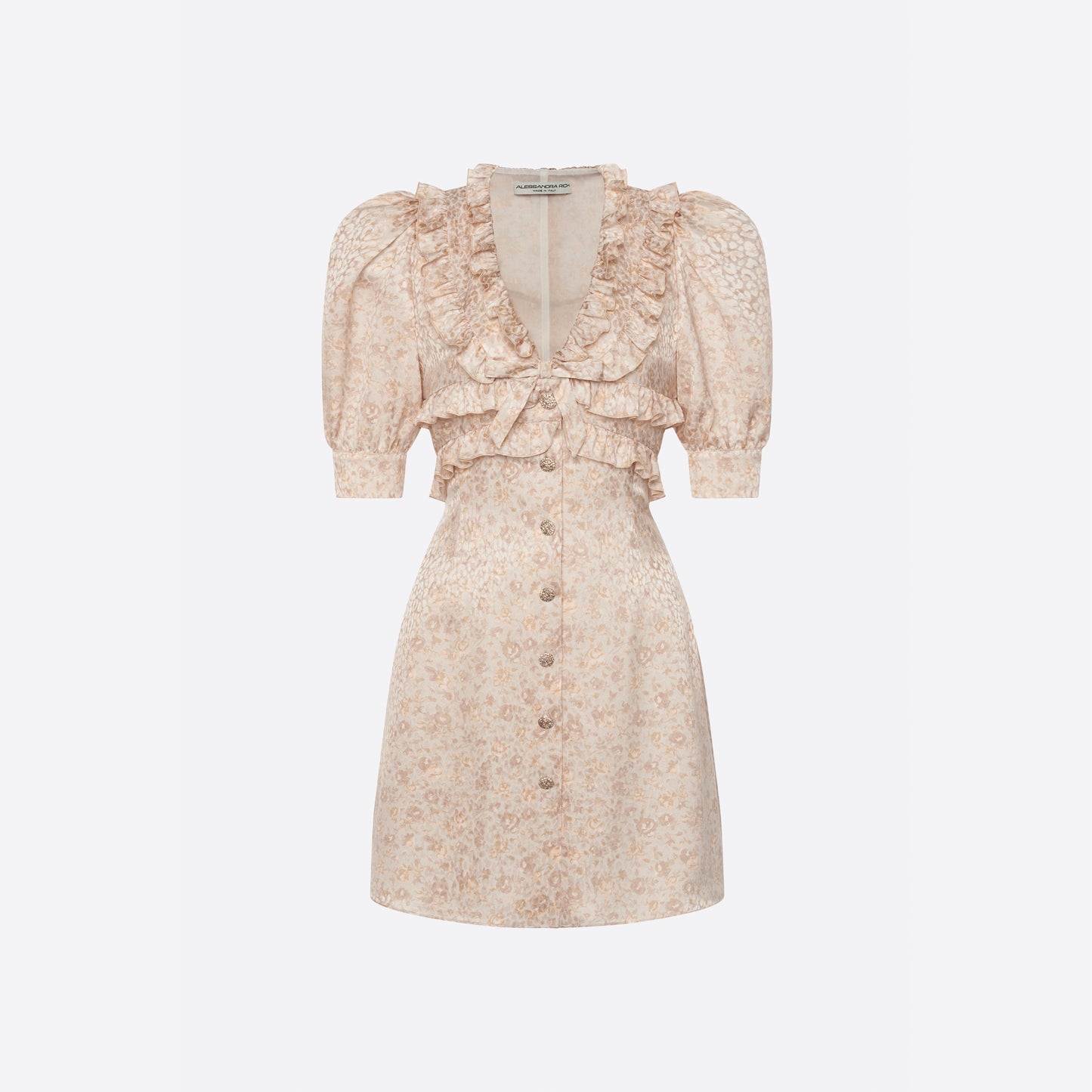 JACQUARD MINI DRESS