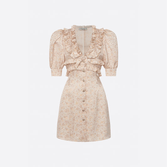 JACQUARD MINI DRESS