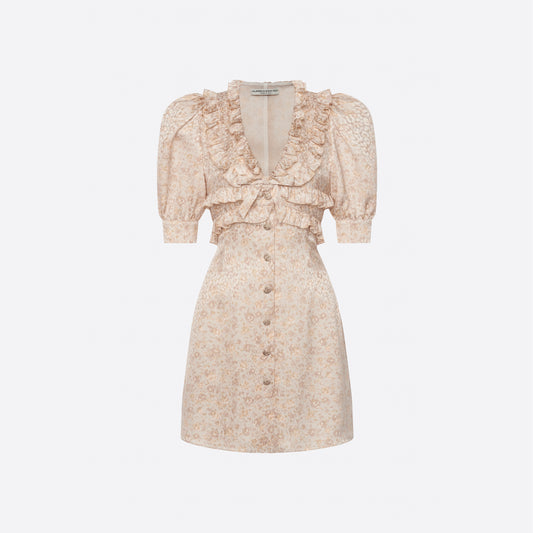 JACQUARD MINI DRESS