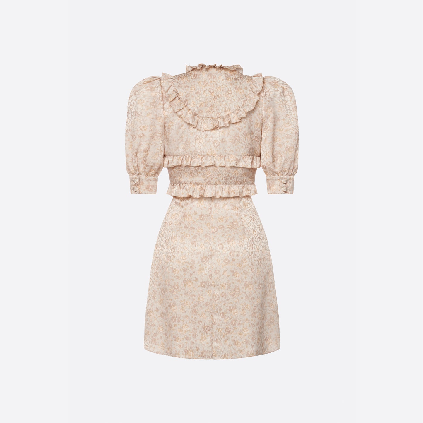 JACQUARD MINI DRESS