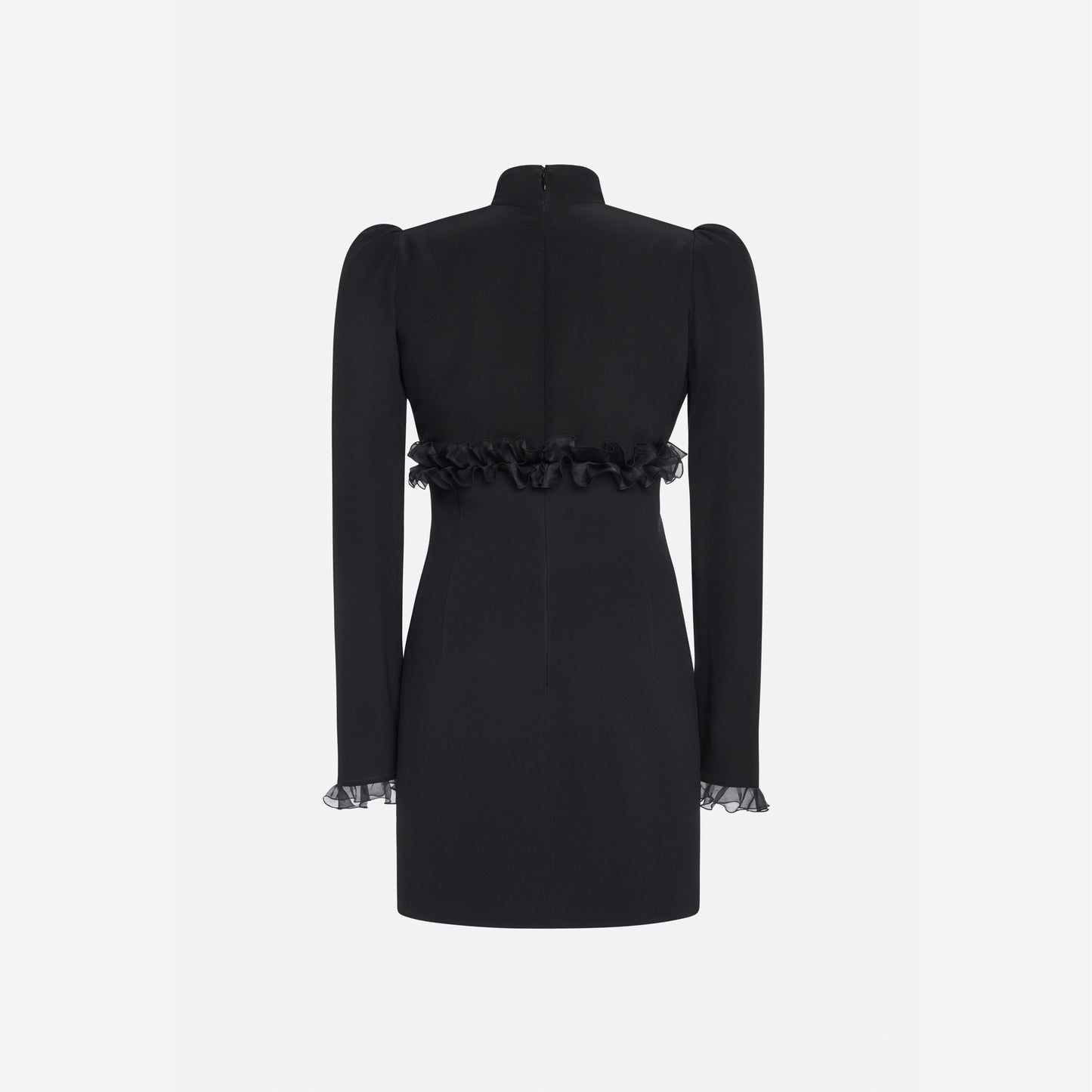 CADY MINI DRESS WITH RUFFLES