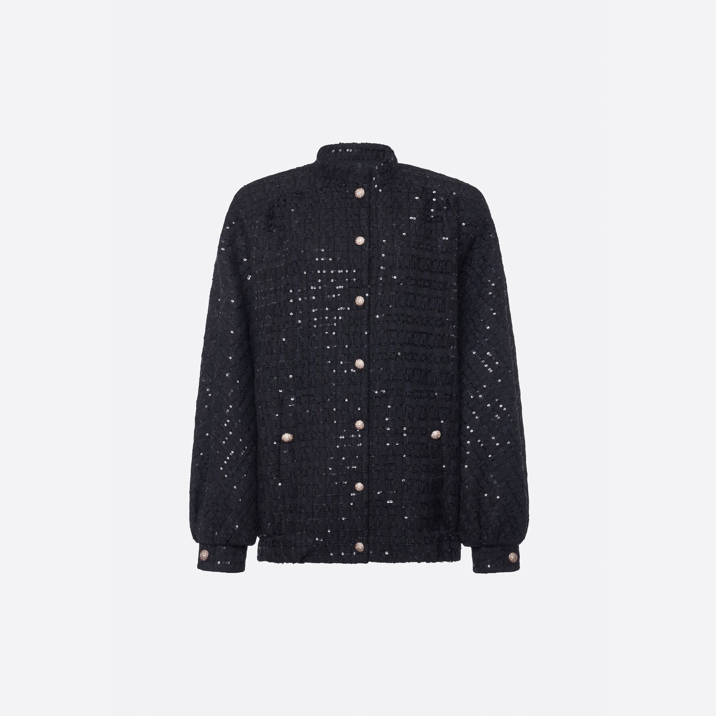 SEQUIN TWEED BLOUSON