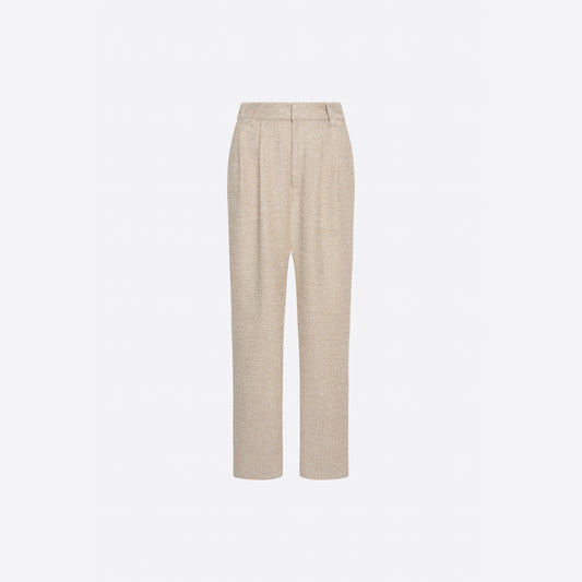 SEQUIN TWEED TROUSERS