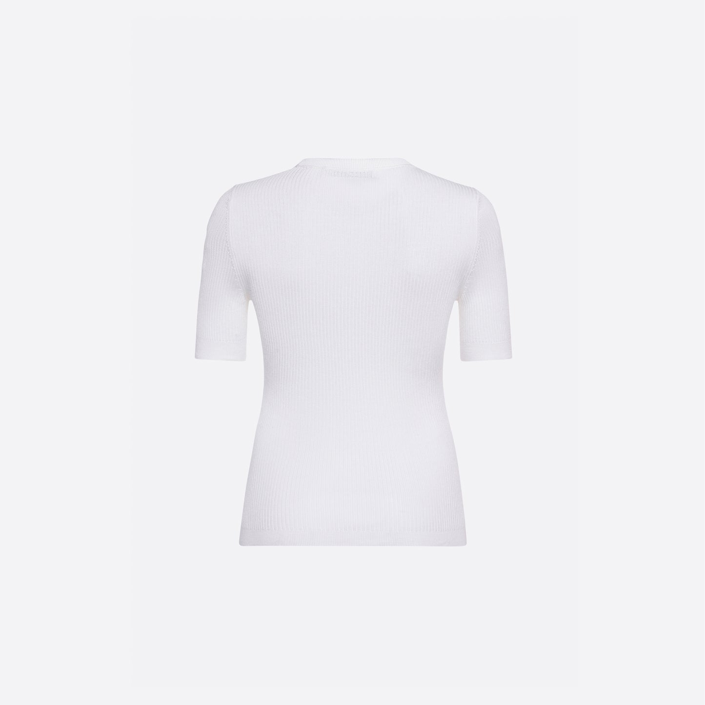 SILK T-SHIRT WITH PENDANT