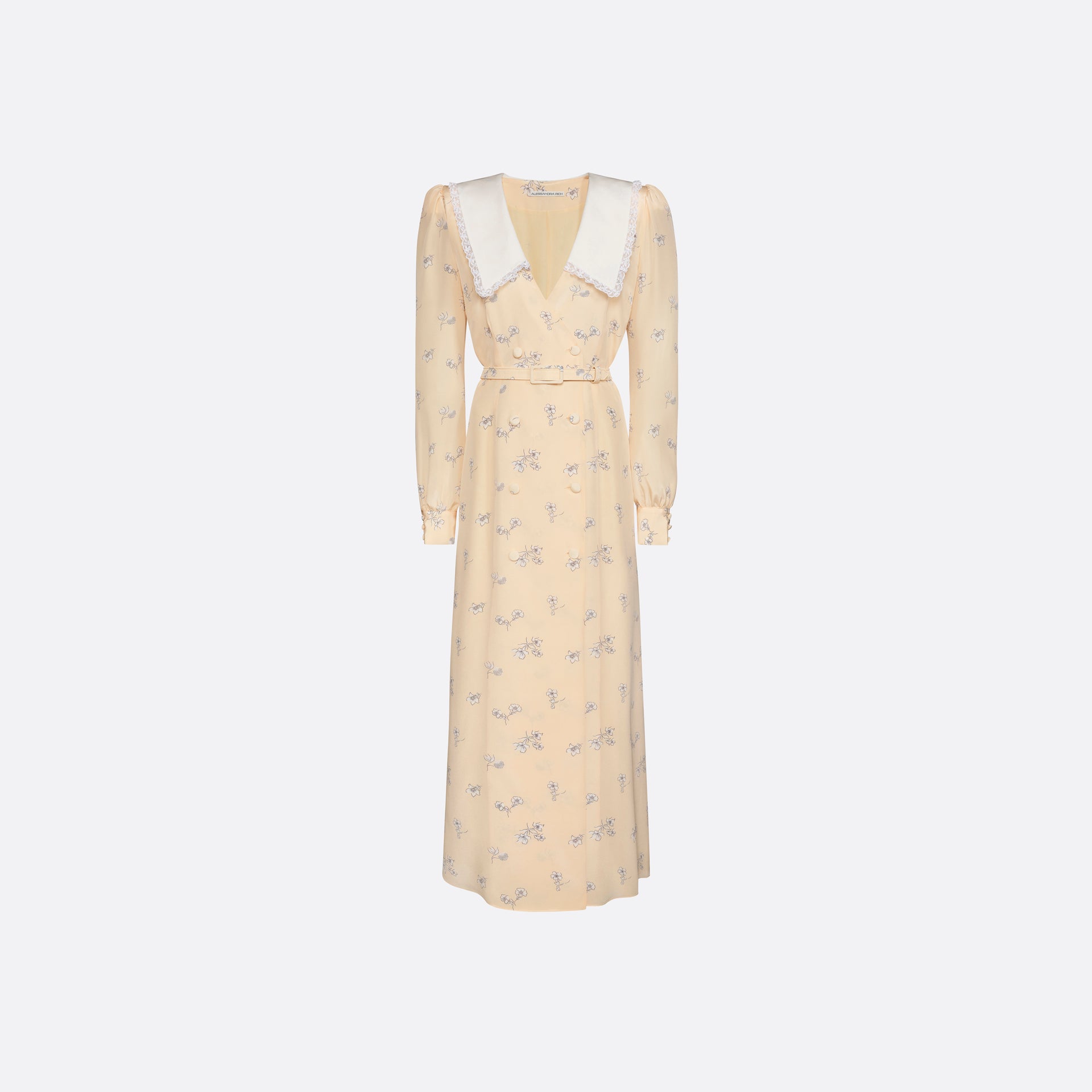 ganni nolana silk dress Ganni + Nolana Silk Maxi Dress
