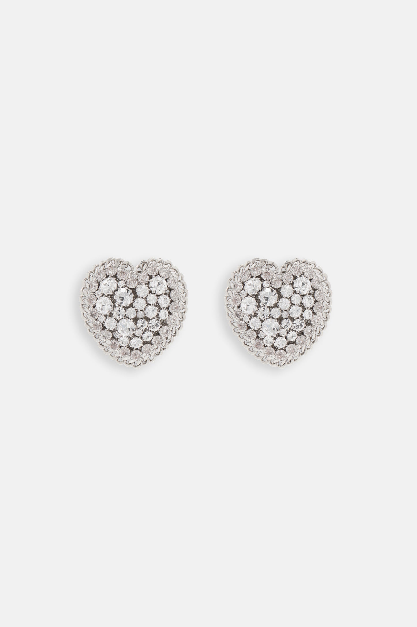 CRYSTAL HEART EARRINGS
